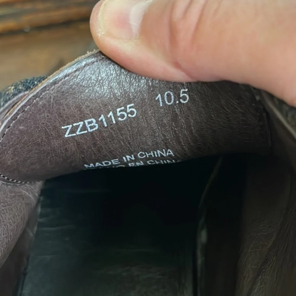 Zanzara Men's Nebot Chukka Boots,Brown, 10.5‎